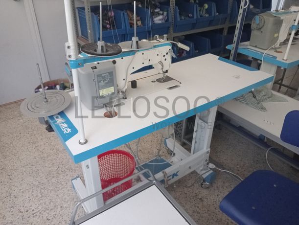 Máquinas de Ponto Corrido · Máquina de 2 agulhas · Máquina de corte e cose · Máquina de pregar molas · Diversos