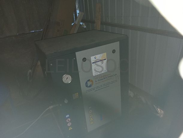 Compressor · Secador para ar · Depósito para ar