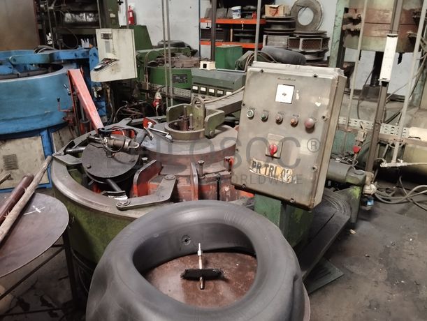 Prensa Vulcanização de Pneus