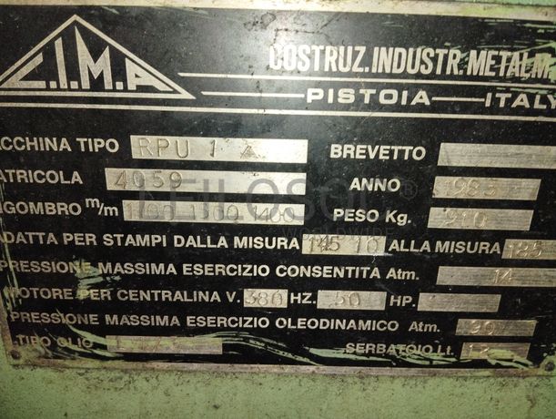 Prensa Vulcanização de Pneus