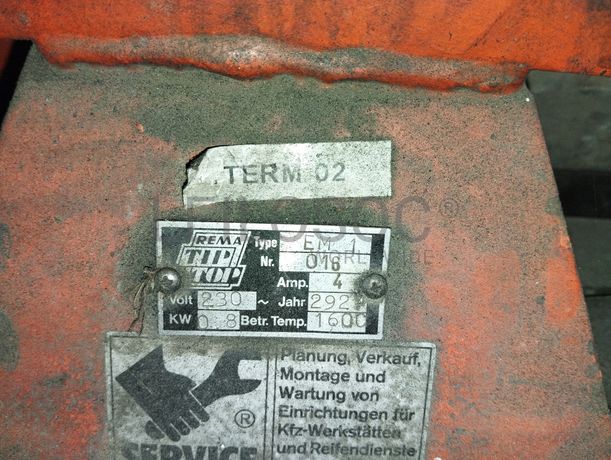 Equipamento de Vulcanização