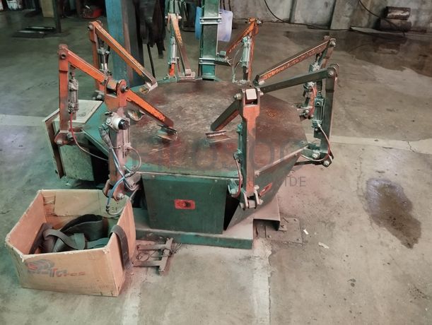 Equipamento de Calibragem · Equipamento de Rodar Pneus · Bancada Giratória · Mesa de Montagem