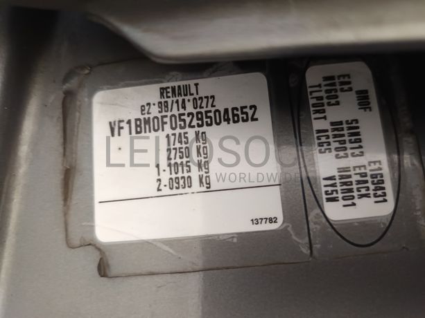 Renault Mégane · Ano 2003