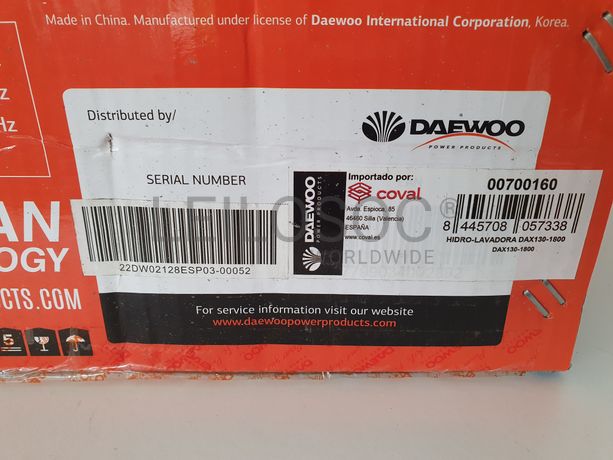 MAQUINA LAVAR DAEWOO