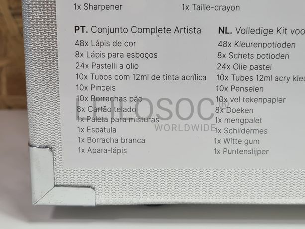 Conjunto Pintura Arte Completo