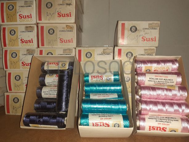 Material de Costura · Artigos de Retrosaria · Mobiliário de Escritório · Expositores