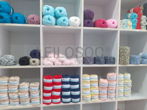 Material de Costura · Artigos de Retrosaria · Mobiliário de Escritório · Expositores