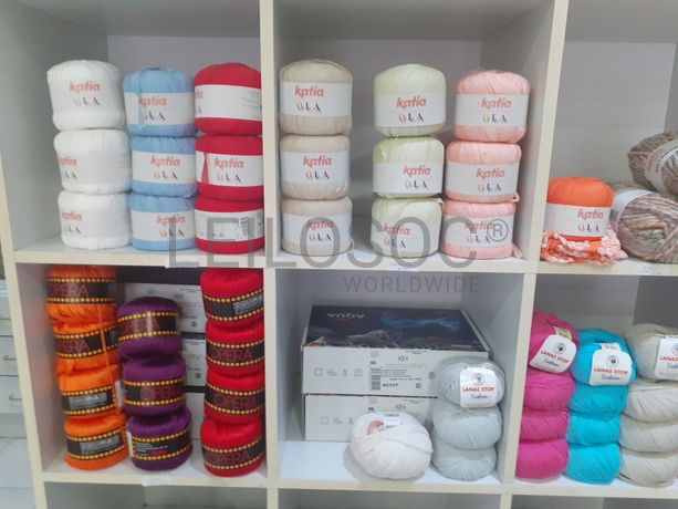 Material de Costura · Artigos de Retrosaria · Mobiliário de Escritório · Expositores