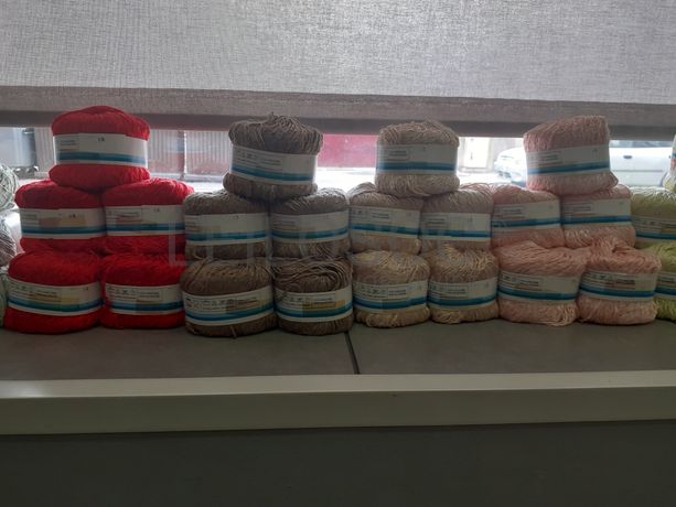 Material de Costura · Artigos de Retrosaria · Mobiliário de Escritório · Expositores