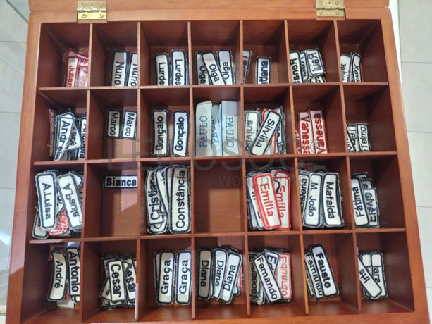 Material de Costura · Artigos de Retrosaria · Mobiliário de Escritório · Expositores