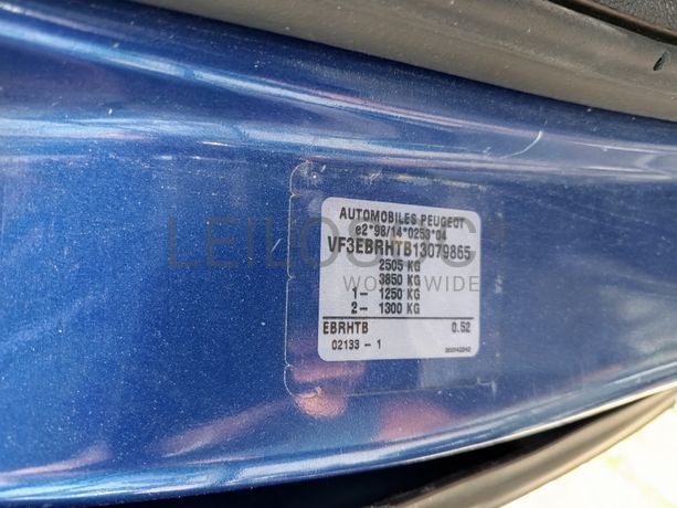 Peugeot 807 · Ano 2003