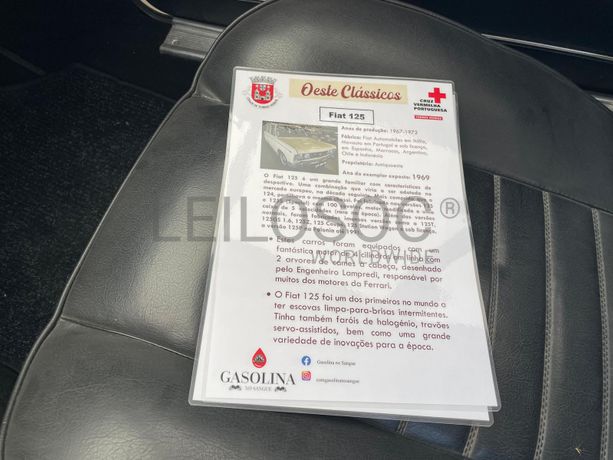 Fiat 125 · Ano 1969