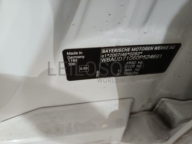 BMW 118D · Ano 2011