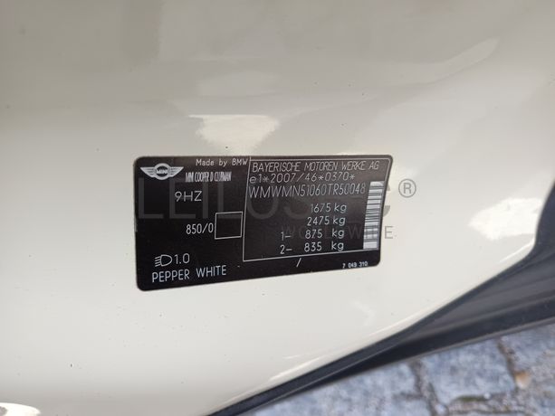 Mini Cooper D · Ano 2010