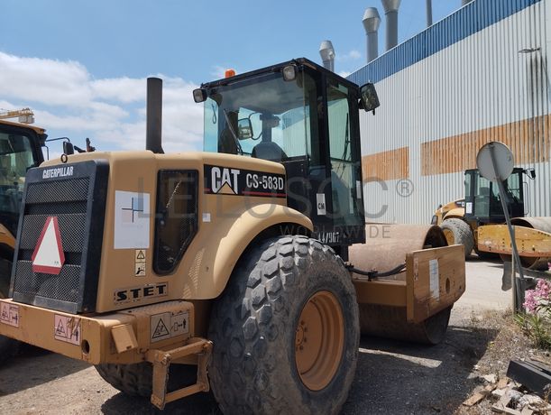 Cilindro Auto-Prop. Vibrador Solos 15 T Caterpillar CS 583 D