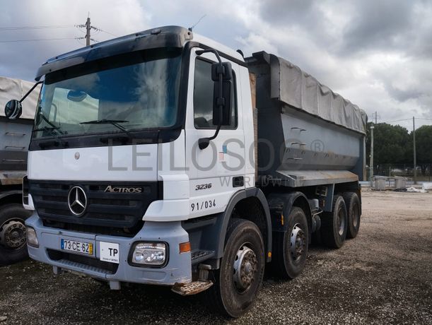Camião Basculante Tras. 32 T Mercedes-Benz ACTROS 3236K/42 8x4