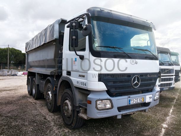 Camião Basculante Tras. 32 T Mercedes-Benz ACTROS 3236K/42 8x4