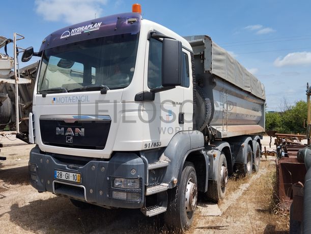 Camião Basculante Tras. 32 T MAN TGS 35.360 8x4