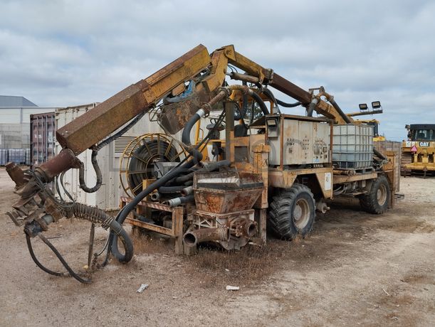 Bomba de Projetar Betão Aliva AL-500