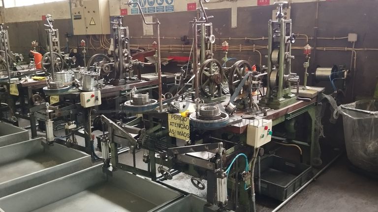 Linha de Produção de Esfregões de Arame