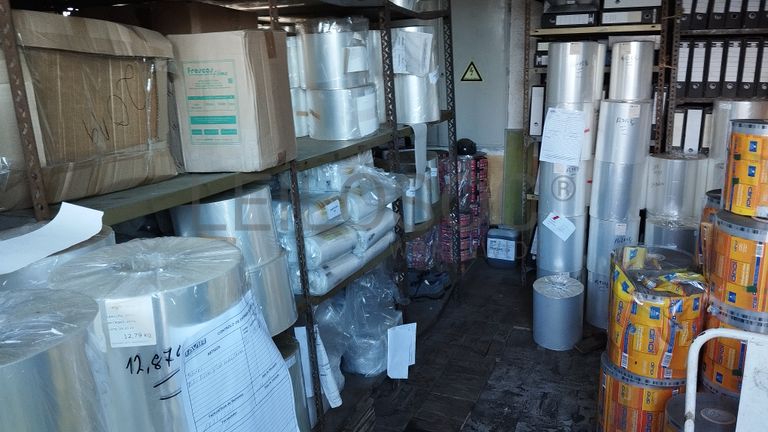 Stock de Produto Acabado e Semiacabado · Sistemas de Aspiração de Poeiras