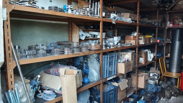 Stock de Produto Acabado e Semiacabado · Sistemas de Aspiração de Poeiras