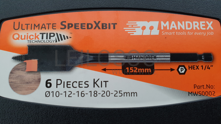 Brocas Especiais Madeira