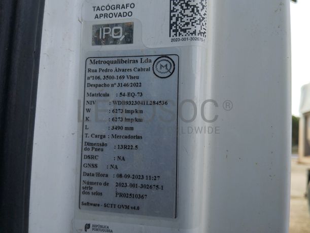 Camião Basc. Tras. 32 T Mercedes-Benz ACTROS 3236K/42 8x4