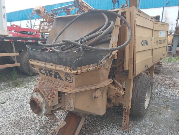 Pompes à béton - 50 M3/H CIFA PC 709/415 D7