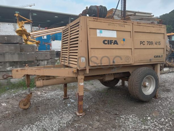Pompes à béton - 50 M3/H CIFA PC 709/415 D7