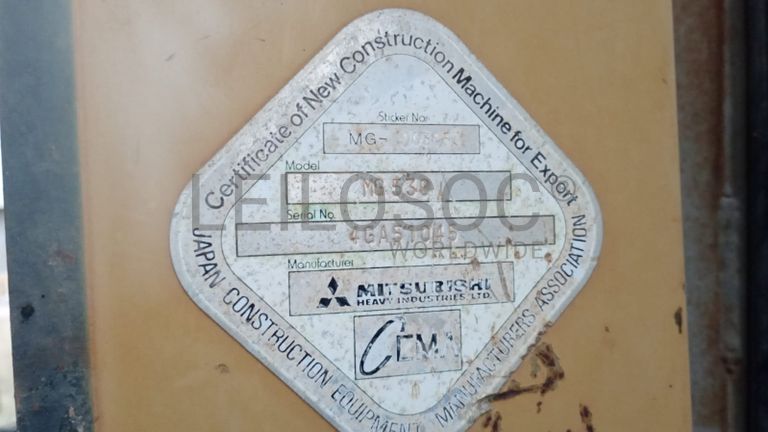 Niveladora - Mitsubishi/MG 530