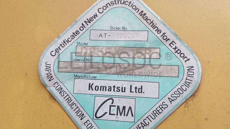 Bulldozer - Komatsu/D85E-15X