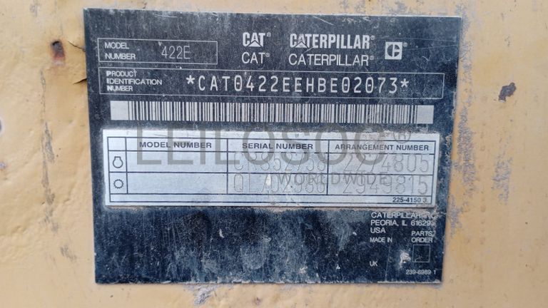 Escavadeira - Caterpillar/422E