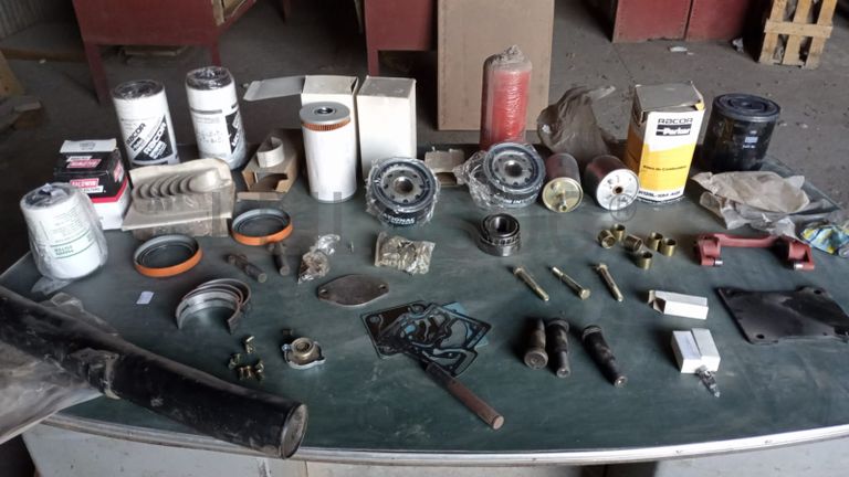 Peças de substituição