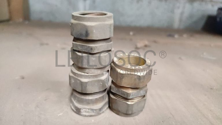 Uniões de bronze 22mm para termo acumulador