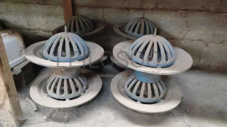 Respiradores de teto para armazéns