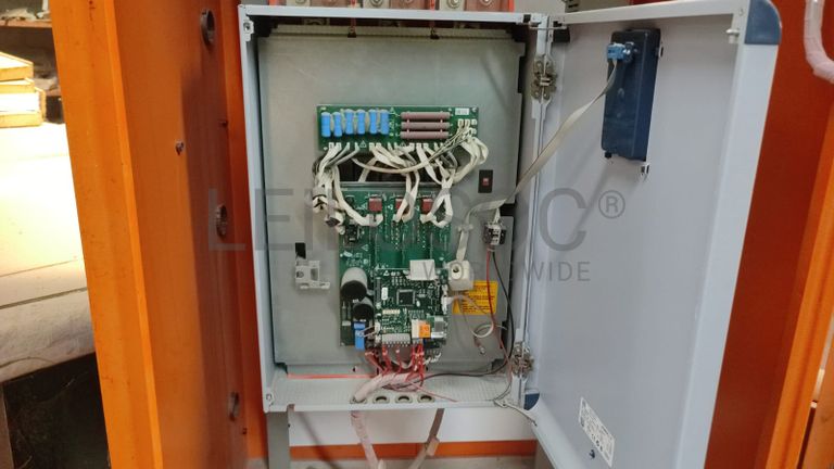 Quadro elétrico de britadeira