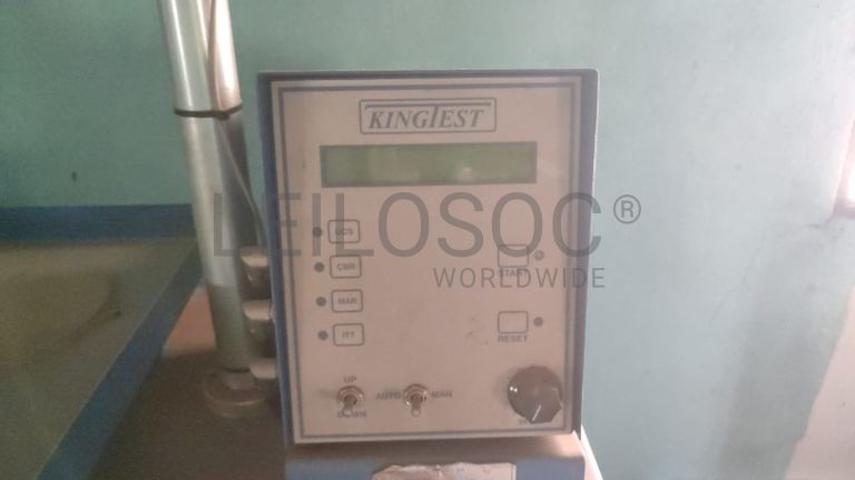 Máquina de teste de brita