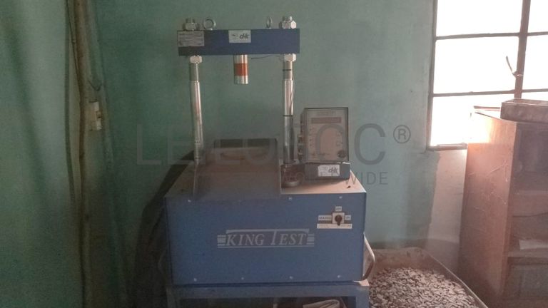 Máquina de teste de brita