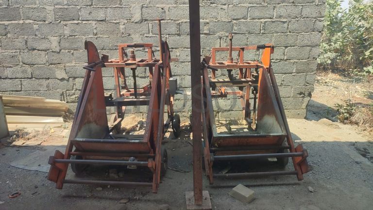 Máquinas de produção de blocos