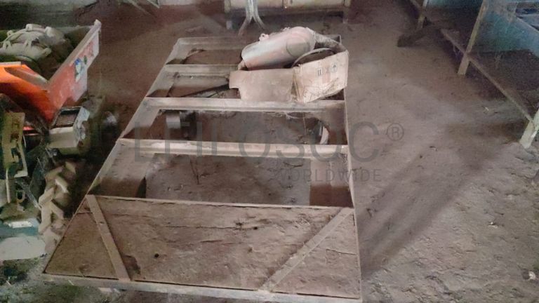 Carinho de mão metálico