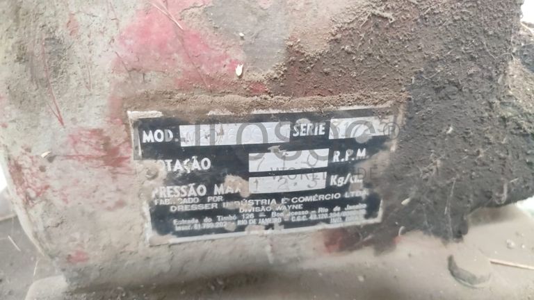 Compressor de ar elétrico, trifásico