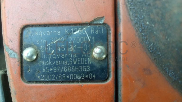 Moto Cortadeira - K1260 Rail