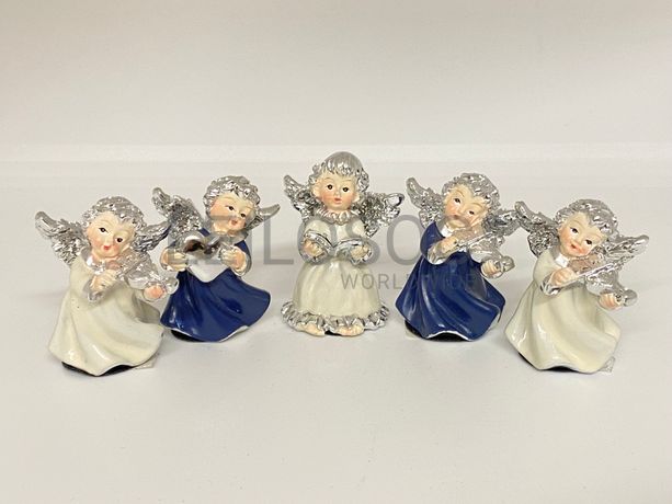 Conjunto de cinco anjos