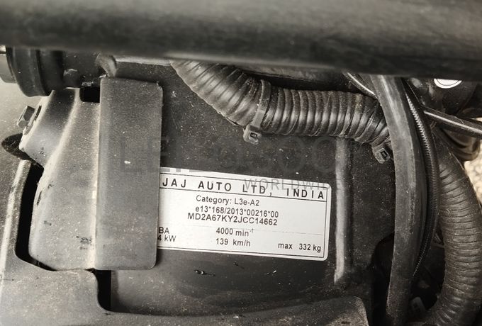 Bajaj Dominar D400 ABS · Ano 2018