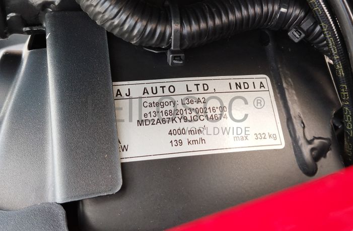 Bajaj Dominar D400 ABS · Ano 2018