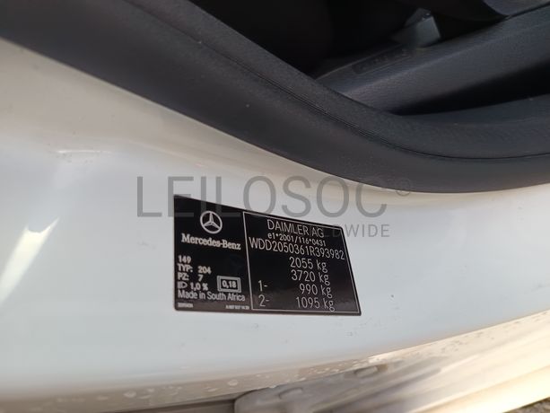 Mercedes-Benz C180D · Ano 2018