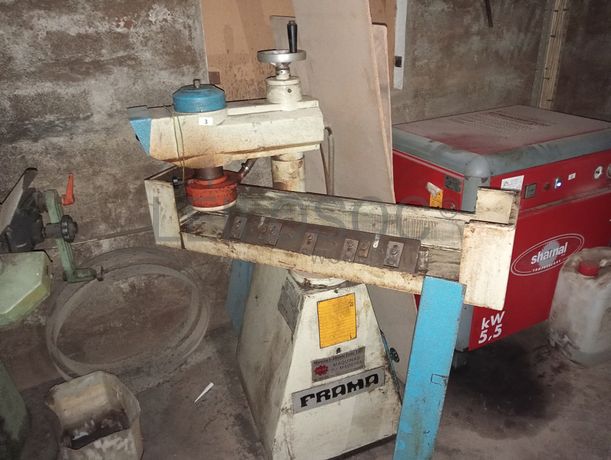 Compressores · Máquinas de afiar