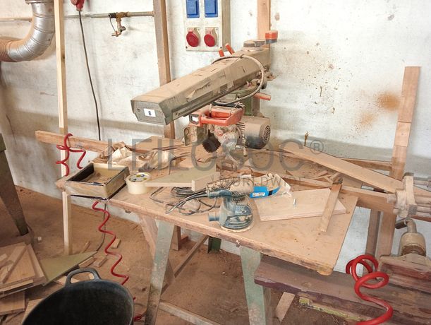 Furador de corrente · Serra radial