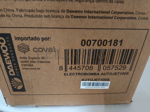 Bomba pressurizadora Daewoo